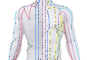 Akupunktur am Körper